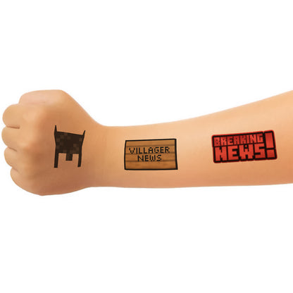 VILLAGER NEWS Temporary Tattoos - 3 pack