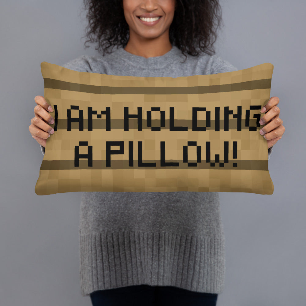 Villager News - I am holding a pillow! - Pillow