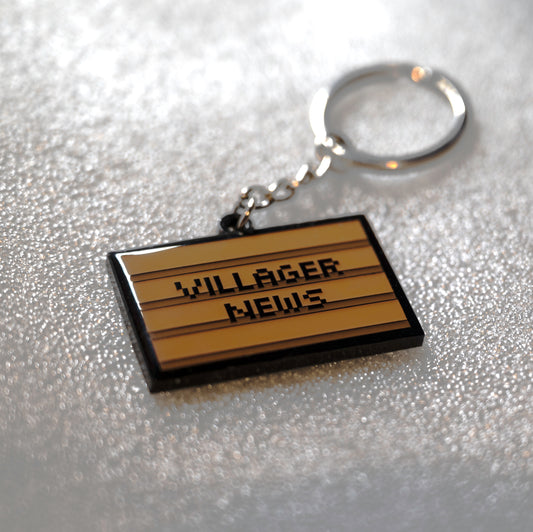 Villager News Keyring